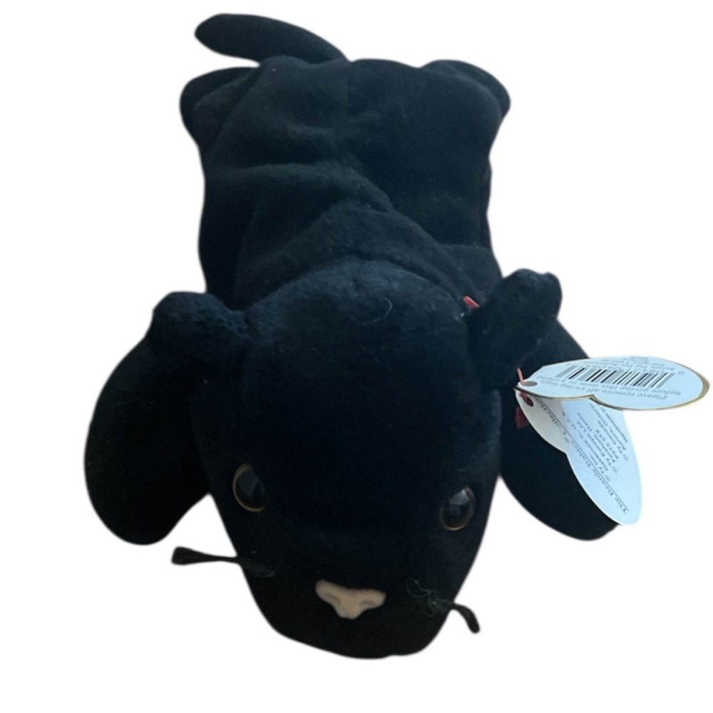 Ty NWT Black Velvet beanie baby